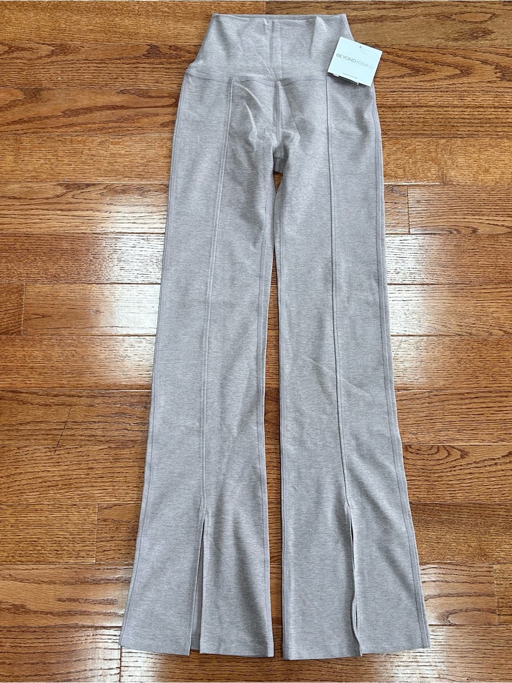 beyond yoga spacedye make the cut split ankle pant Chai Xs Women’s Tan Brown NWT